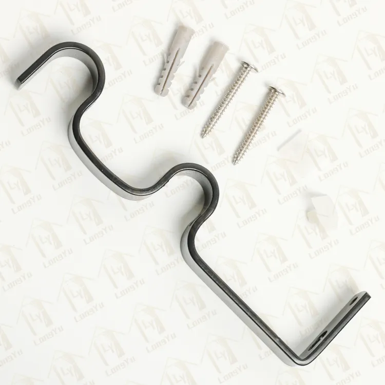 No Screw Curtain Brackets